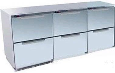 Perlick HP72ROOS1R1R1L 72" 3-Door Undercounter Refrigerator