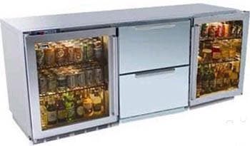 Perlick HP72ROOS1R1R1L 72" 3-Door Undercounter Refrigerator