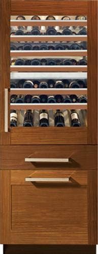 Monogram ZIW30GNDII 30" Fully Integrated Dual Zone Wine Refrigerator