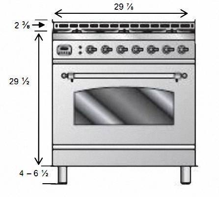 Ilve UPSI76MPI Stainless Steel
