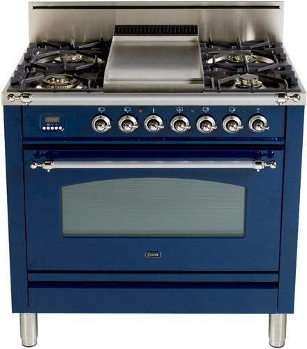 Ilve UPN90FDVGGBL Midnight Blue