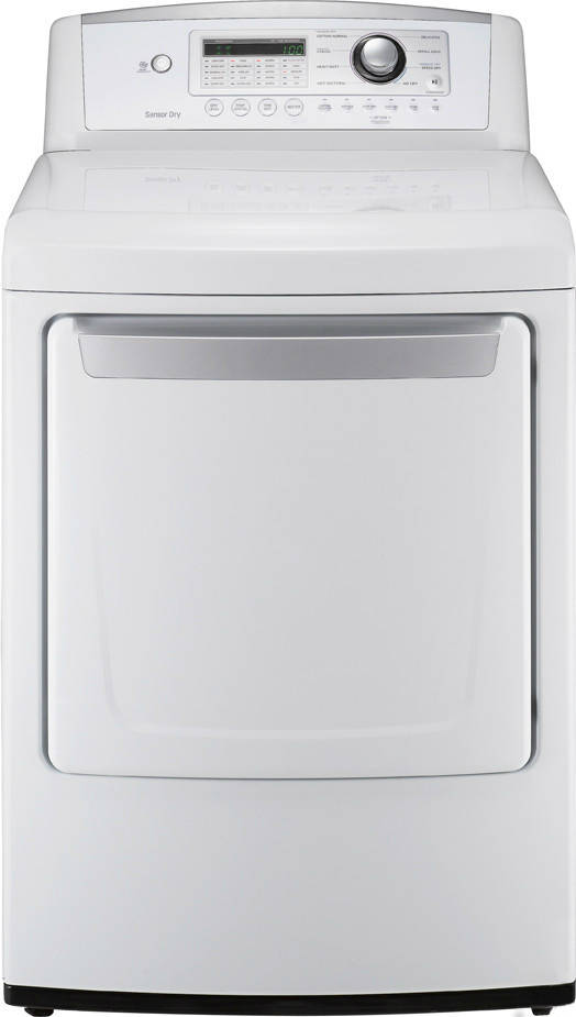 LG DLG4902W 27" Gas Dryer with 7.3 cu. ft. Capacity, 8 Drying Programs