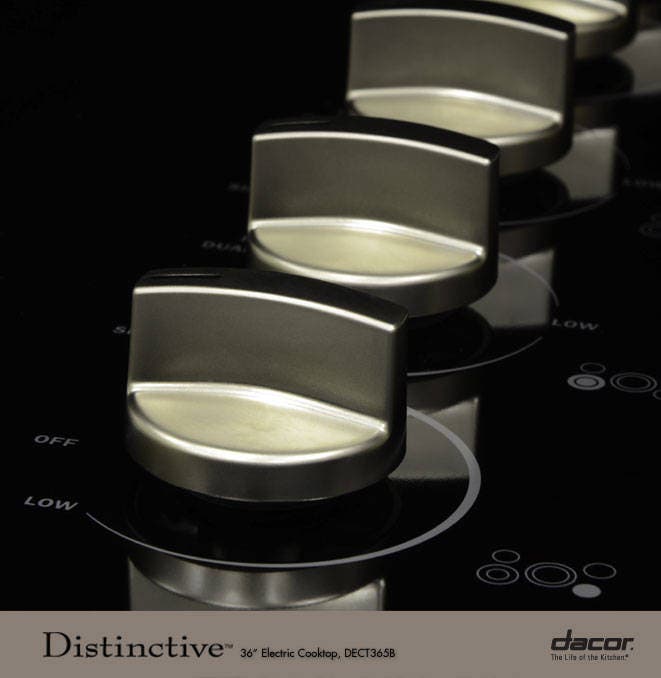 Dacor DECT304B Black Ceramic Glass
