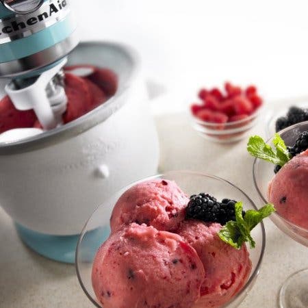 KitchenAid KICA0WH Ice Cream Maker Attachment