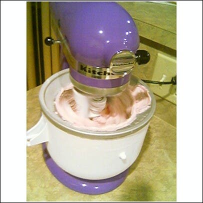 KitchenAid KICA0WH Ice Cream Maker Attachment