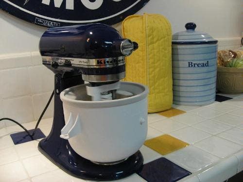 KitchenAid KICA0WH Ice Cream Maker Attachment