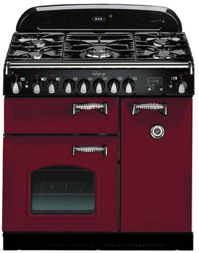 AGA ALEG36DFCDCRN Cranberry with Cathedral Door