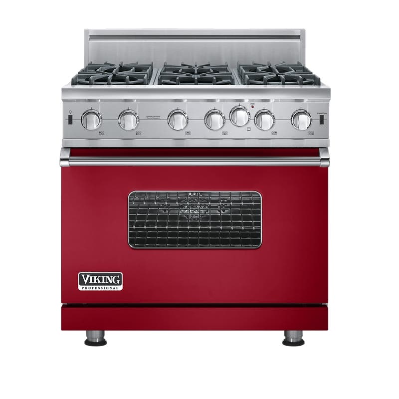 Viking VGIC5366BAR Apple Red - Natural Gas