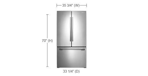 Samsung RF261BIAESR Stainless Steel