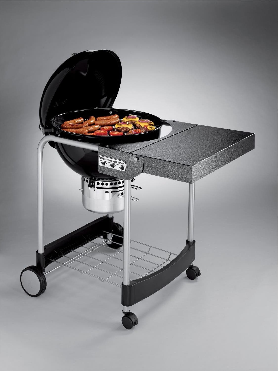 Weber 1401001 22.5" Performer Silver Charcoal Grill