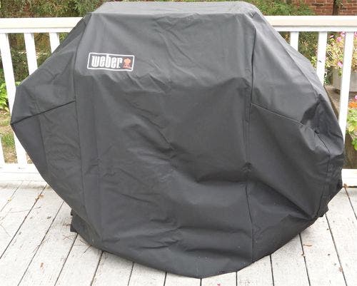 Weber 7573 Premium Vinyl Freestanding Grill Cover