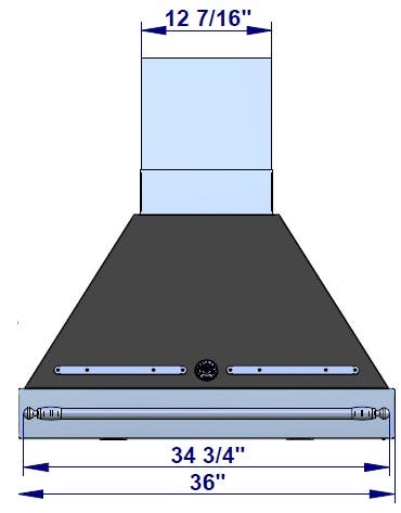 Bertazzoni K36HERX Matte Burgundy