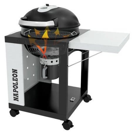 Napoleon NK22CKC 22.5 Inch Freestanding Charcoal Grill