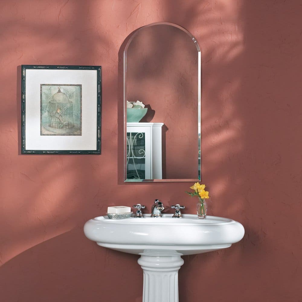 Broan 52WH244PA Arch Beveled Mirror