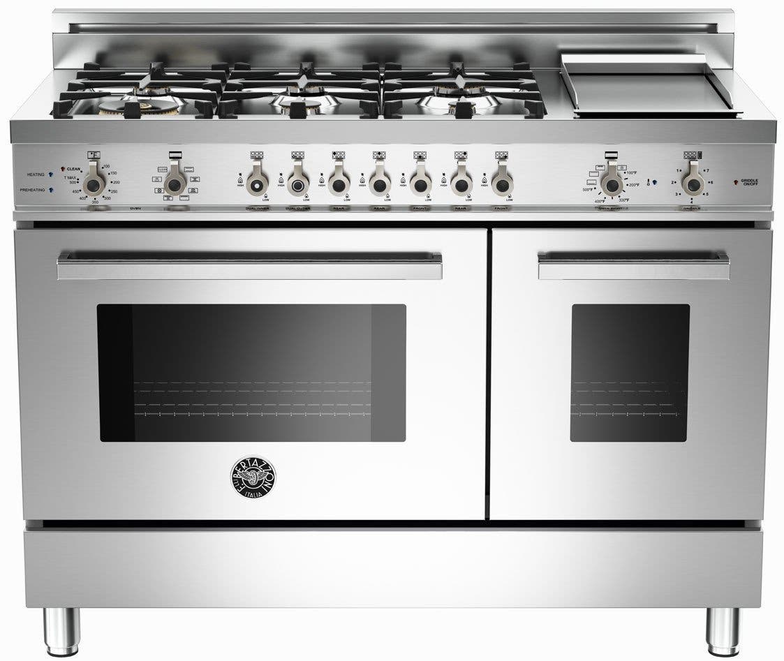 Bertazzoni PRO486GDFSX Stainless Steel, Natural Gas