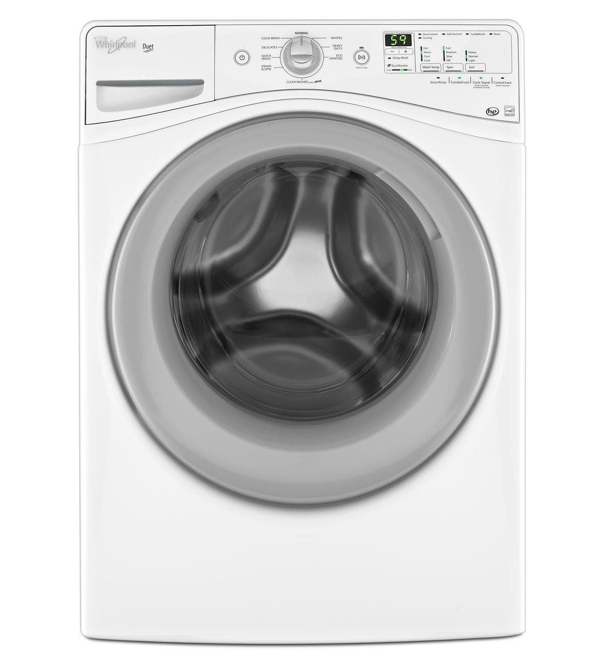 Whirlpool WFW80HEBW White
