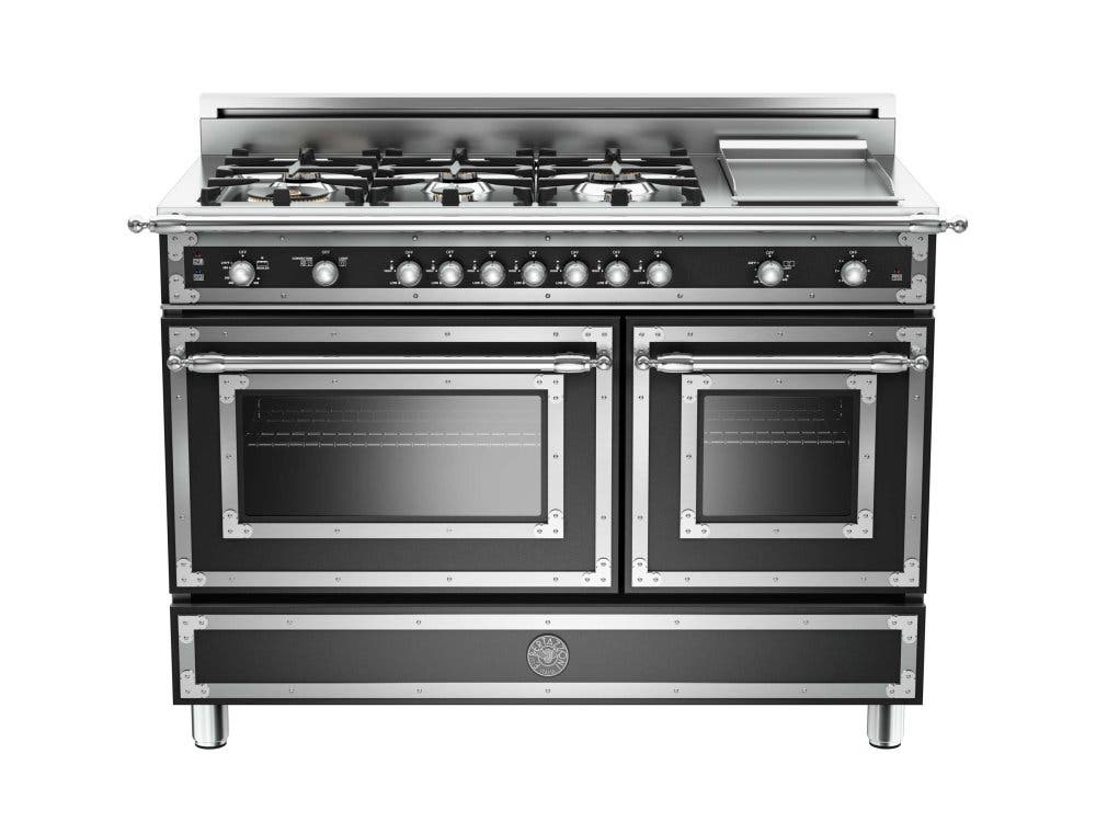 Bertazzoni HER486GGASNE Matte Black, Natural Gas