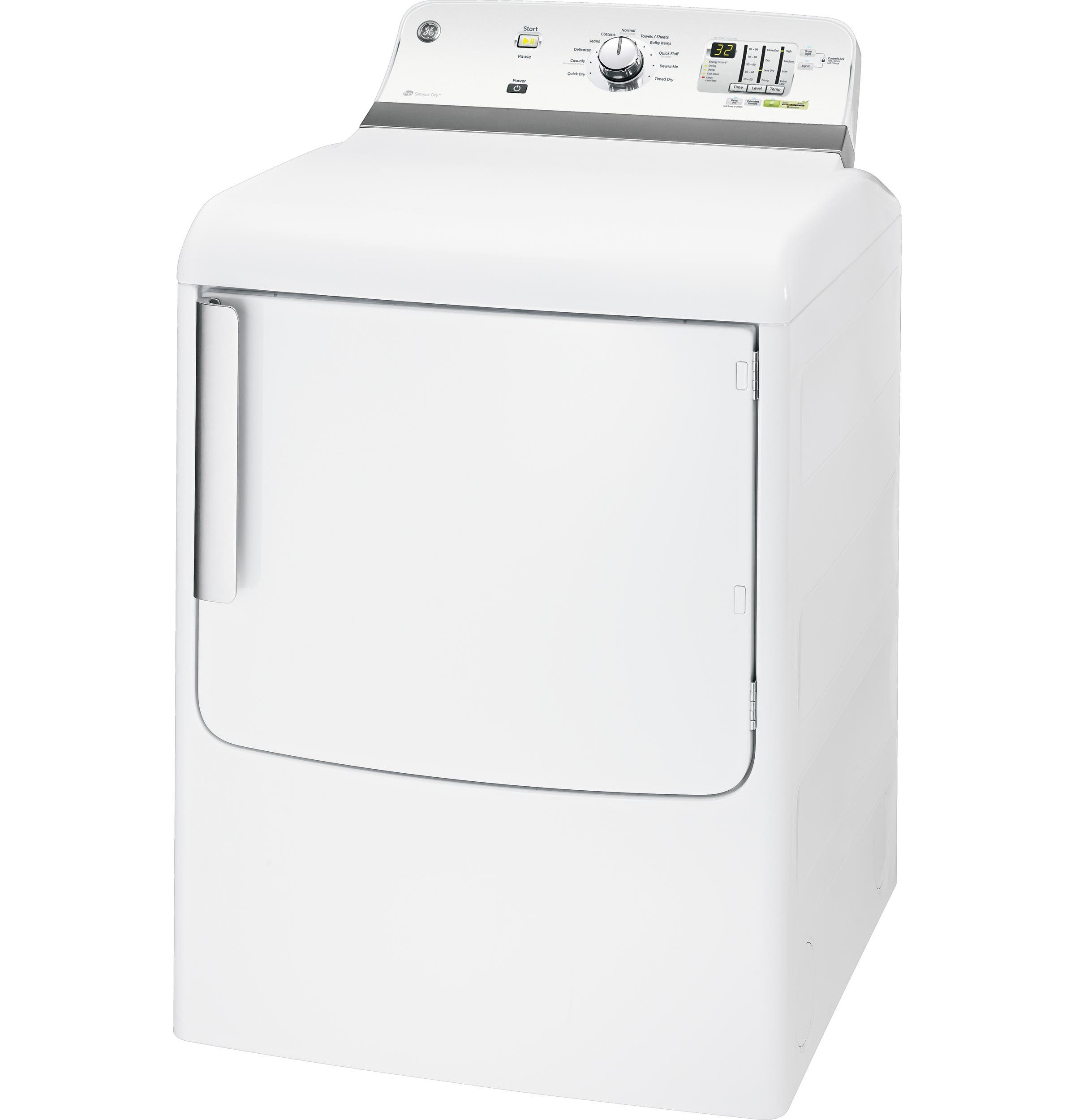 GE GTDP740GDWW White