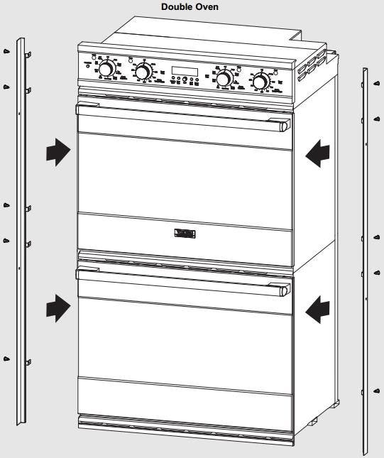 Viking P30FTDSS Flush Mount Kit
