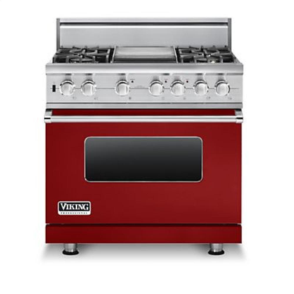 Viking VDSC5364GARLP Apple Red, Liquid Propane