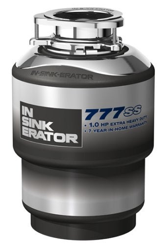 Insinkerator 777SS 1 HP Stainless Garbage Disposer: Stainless | Plesser ...