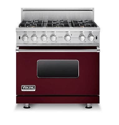 Viking VGCC5366BBU Burgundy - Natural Gas