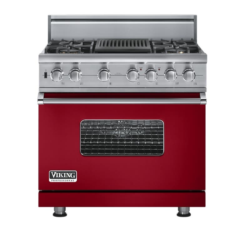 Viking VGSC5364QAR Apple Red - Natural Gas