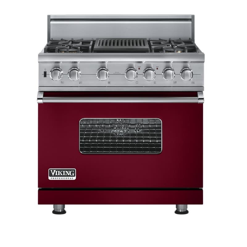 Viking VGSC5364QBU Burgundy - Natural Gas