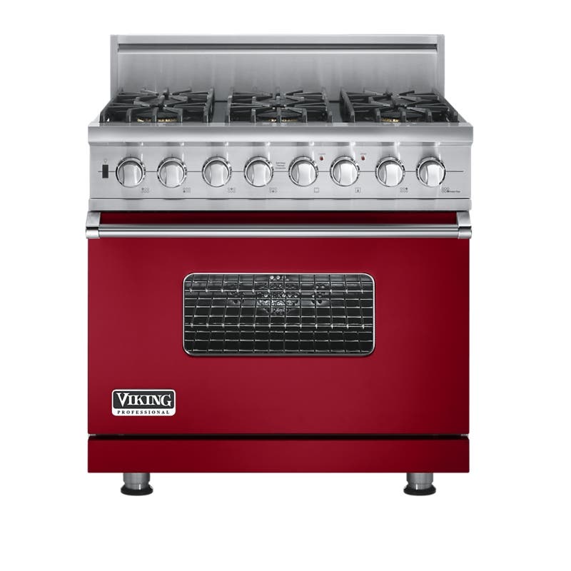 Viking VGSC5366BAR Apple Red - Natural Gas