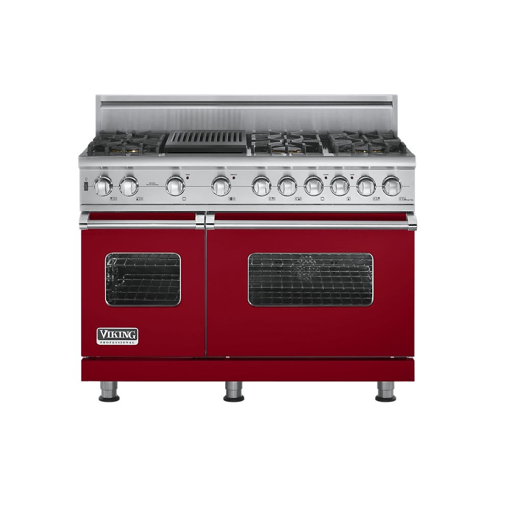 Viking VGSC5486QAR Apple Red, Natural Gas