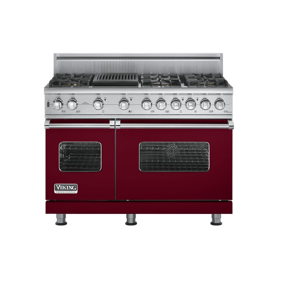 Viking VGSC5486QBU Burgundy,  Natural Gas