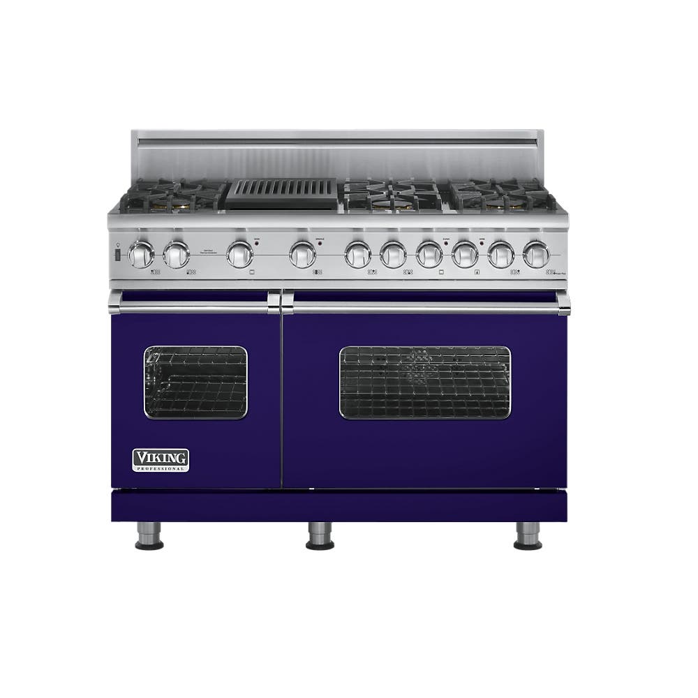 Viking VGSC5486QCB Cobalt Blue, Natural Gas