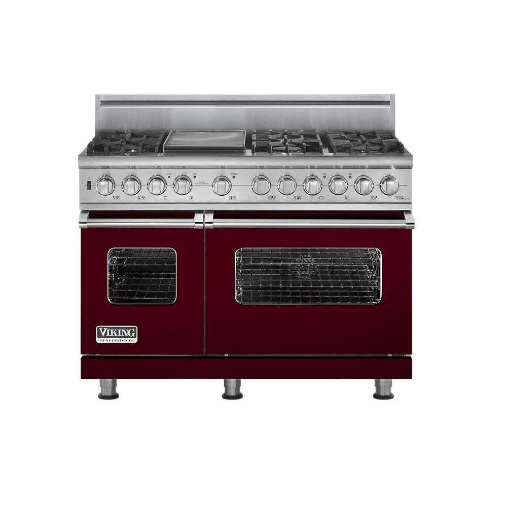 Viking VDSC5486GBU Burgundy - Natural Gas