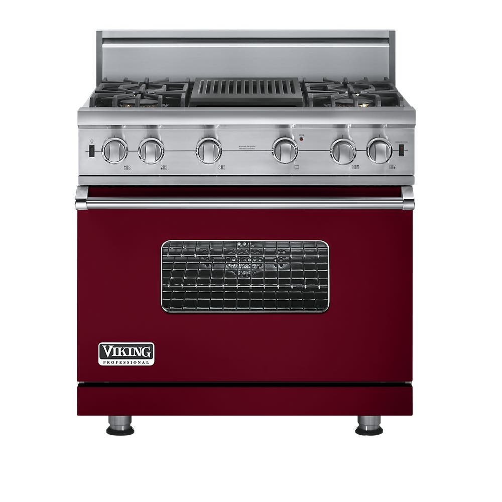 Viking VGCC5364QBU Burgundy - Natural Gas