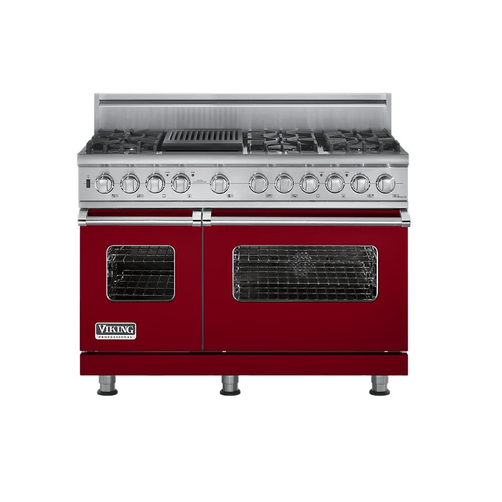 Viking VDSC5486QAR Apple Red, Natural Gas