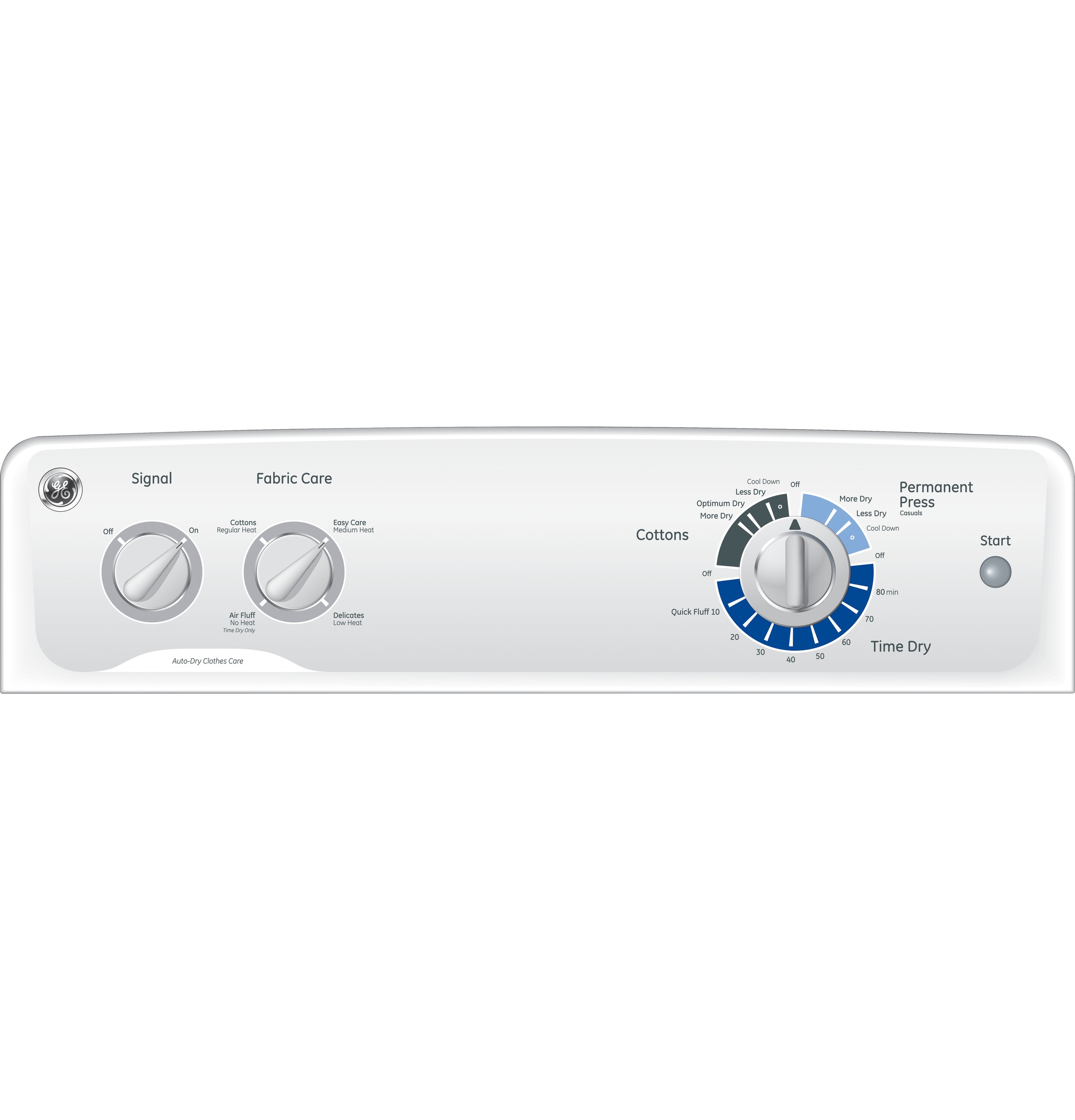 GE GTDP200EFWS White