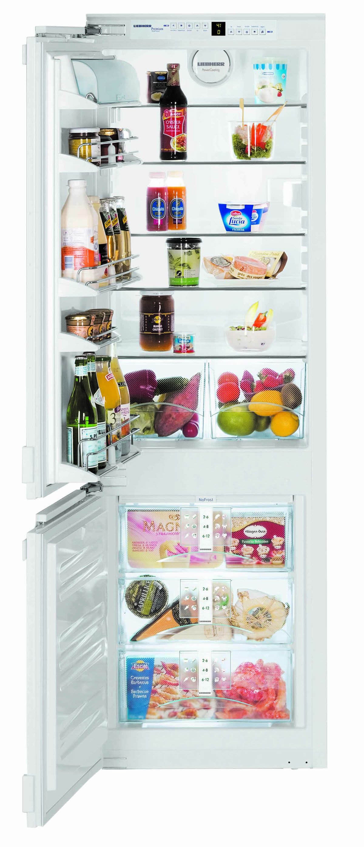 Liebherr HC1001 24" Fully Integrated BottomFreezer Refrigerator with 3