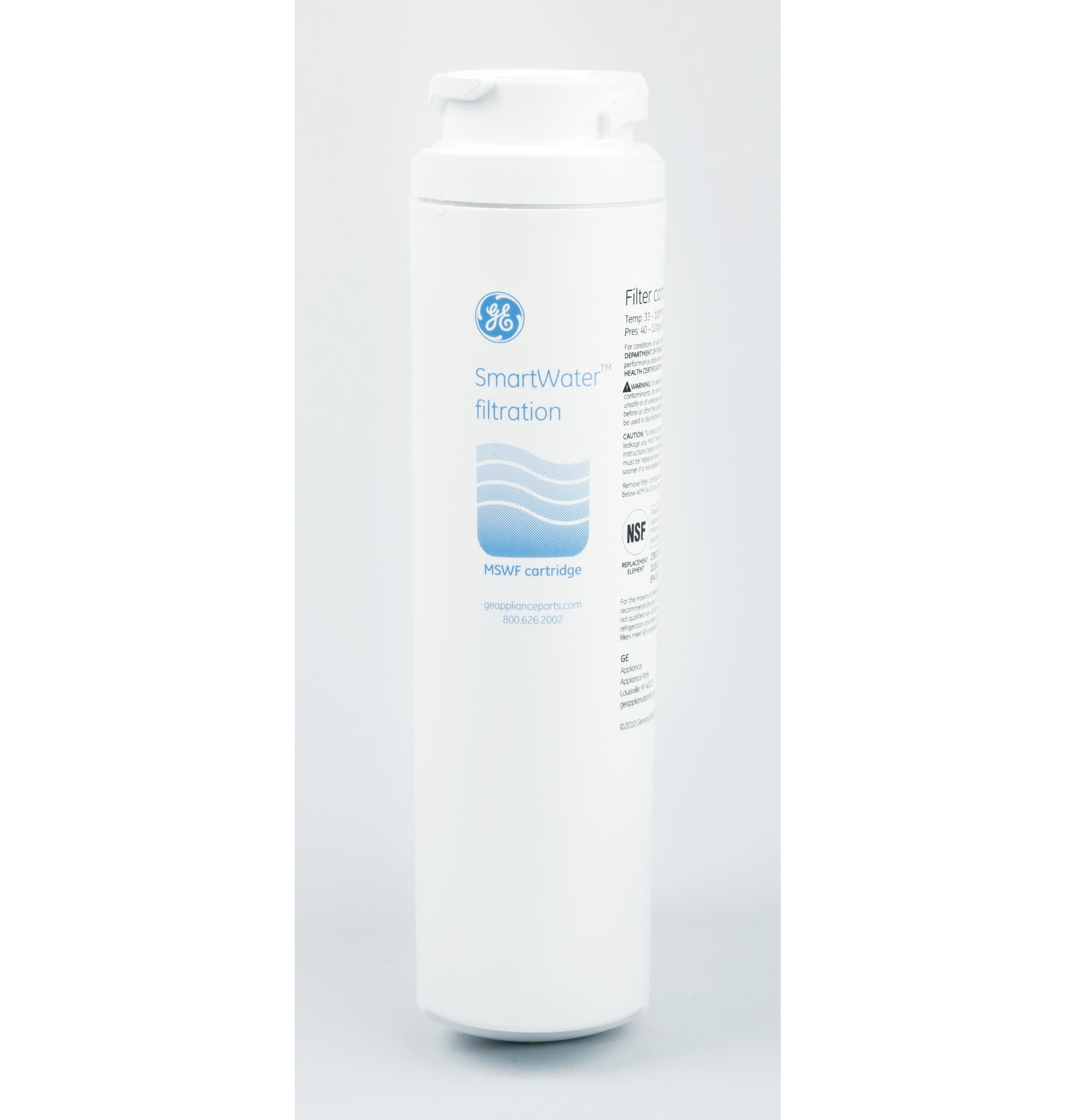 GE MSWF Refrigerator Water Filter, 1 Pack