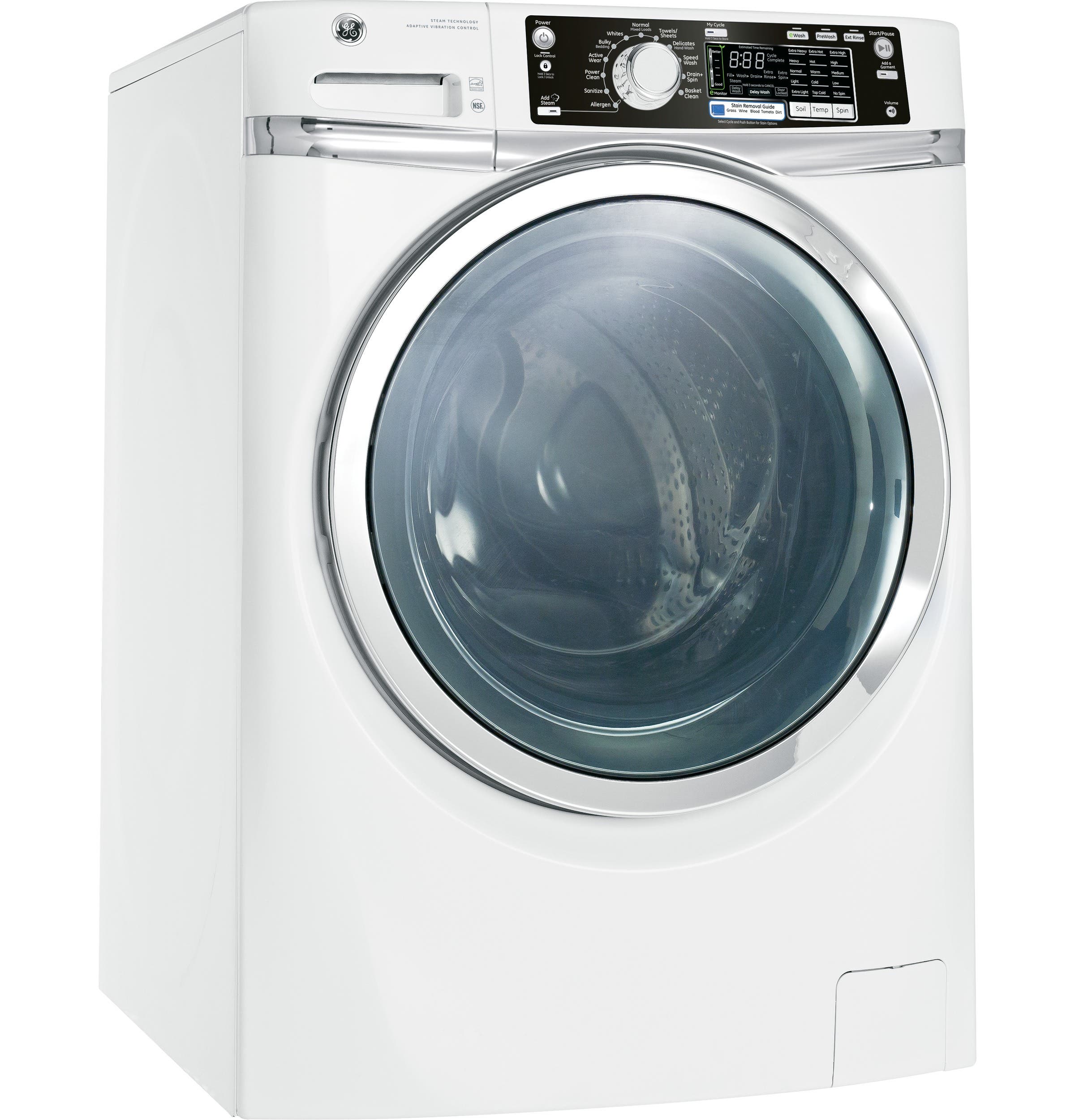 GE GFWS2600FWW White