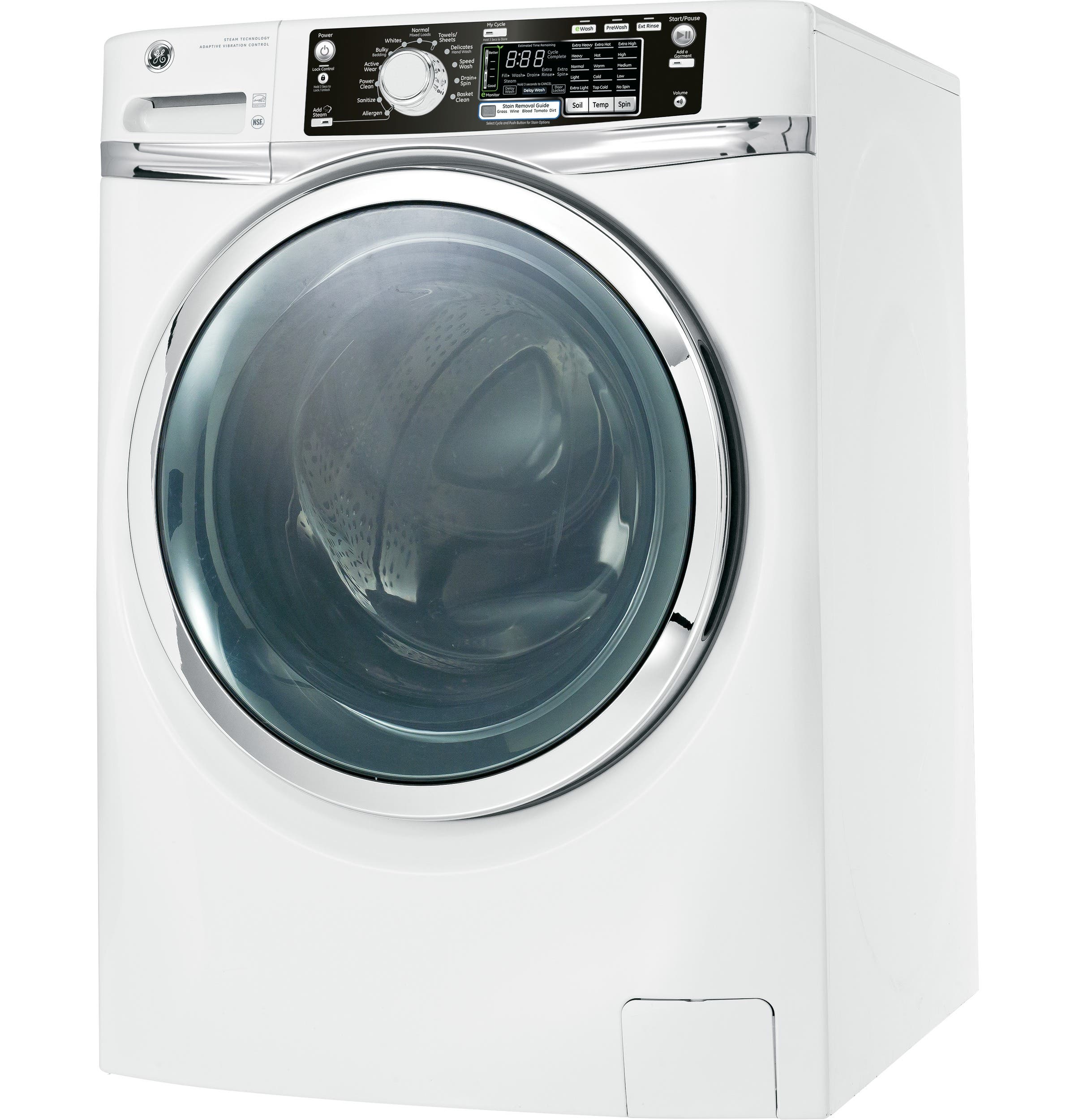 GE GFWS2600FWW White