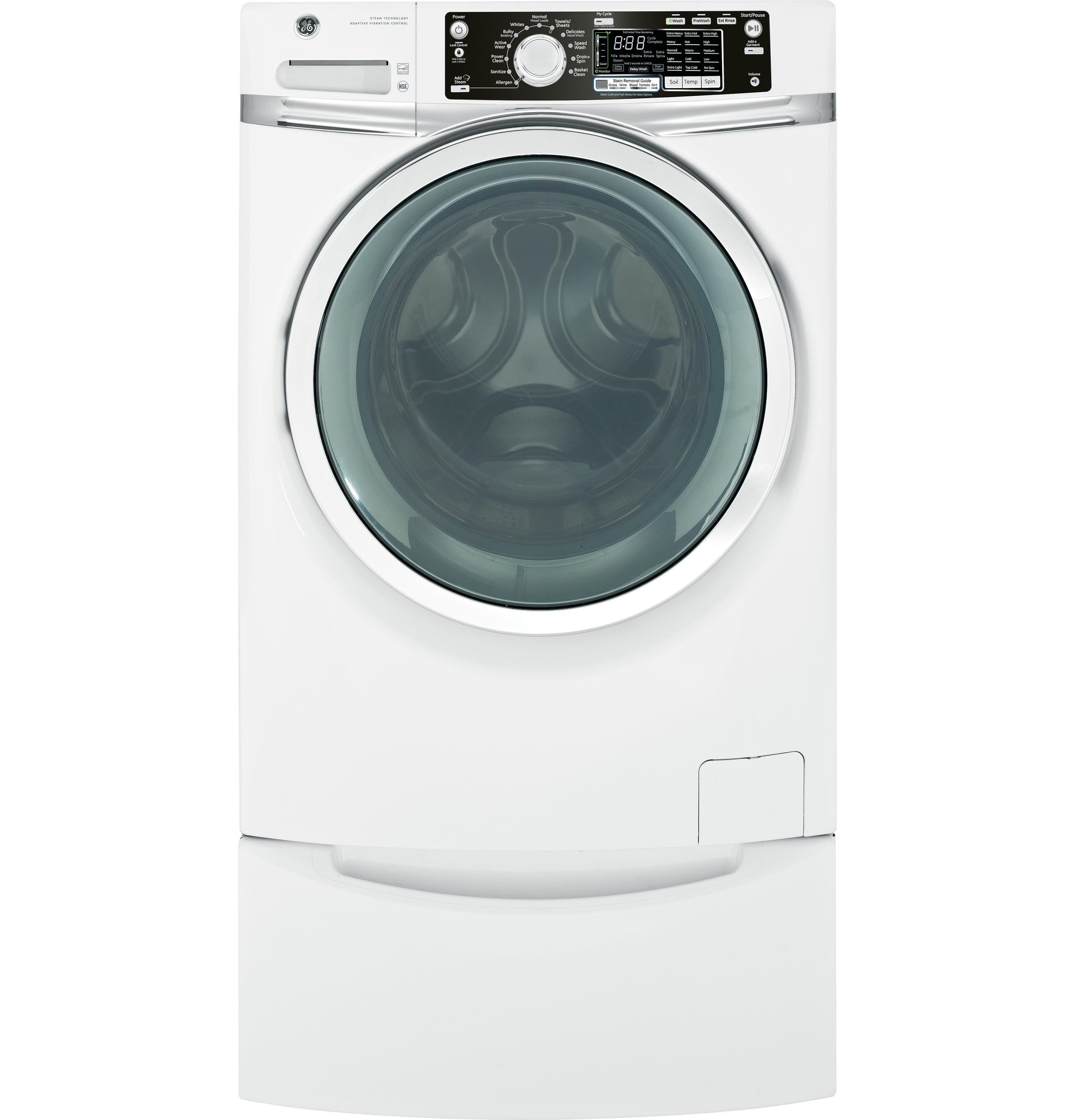 GE GFWS2600FWW White