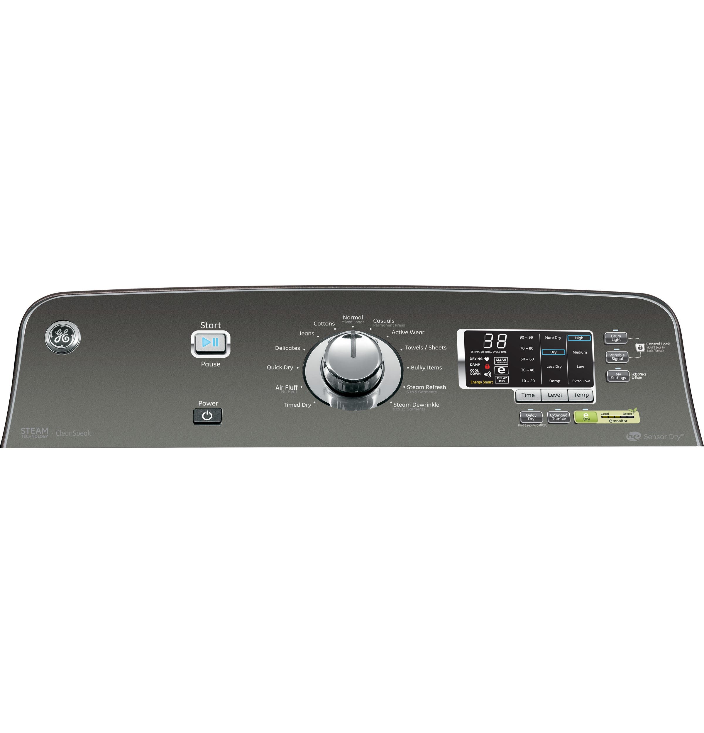 GE GTDS825GDMC 28" Gas Dryer