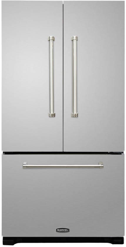 AGA AMPROFD20SS 19.8 cu. ft. Counter-Depth French Door Refrigerato...