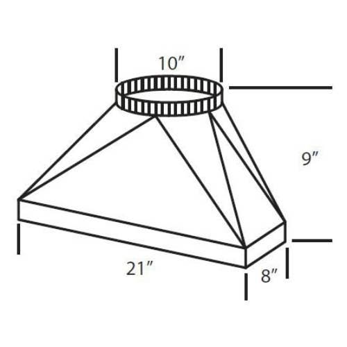 Vent-A-Hood VP566 M1200 Transition