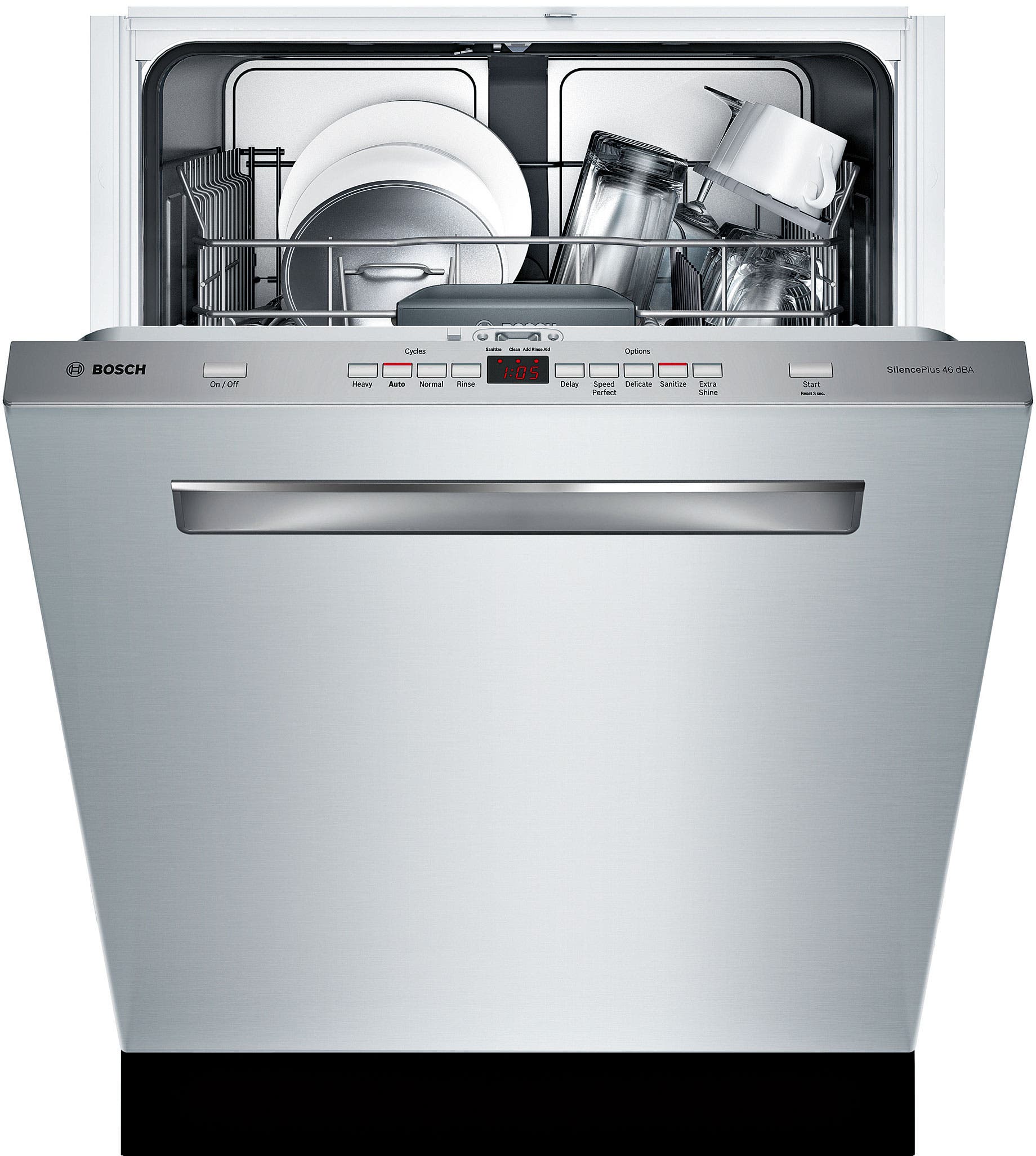 Bosch SHP53TL5UC Stainless Steel
