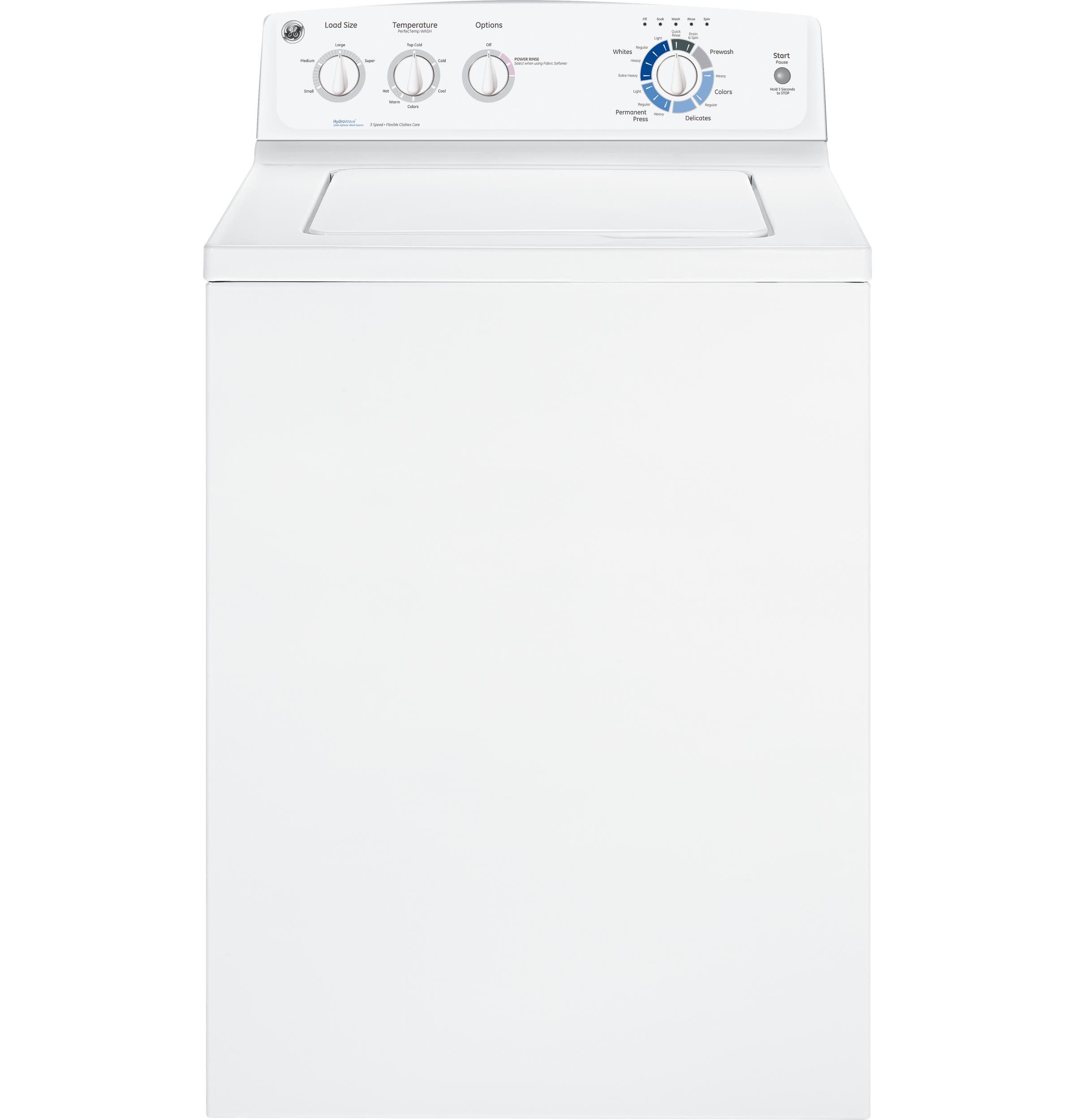 GE GTWP2000FWW White