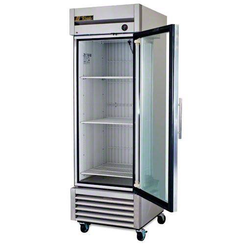 True Residential T23FG 27" Glass Door Reach-In Commercial Freezer