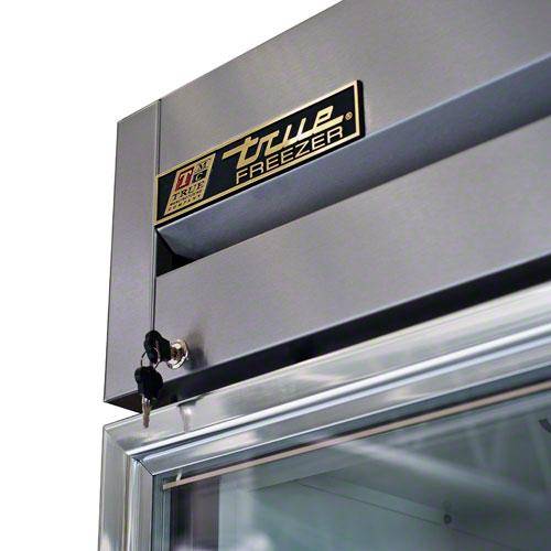 True Residential T23FG 27" Glass Door Reach-In Commercial Freezer