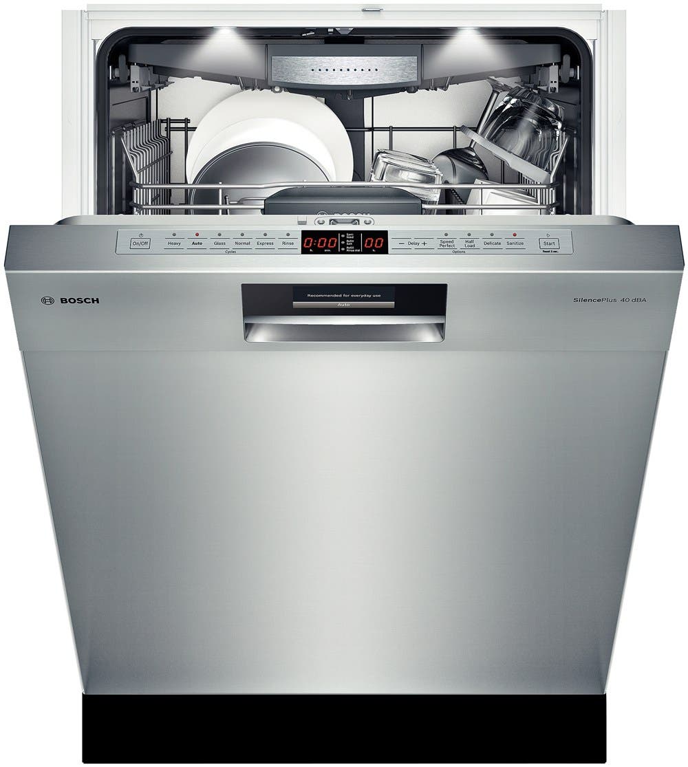 Bosch SHE8PT55UC Stainless Steel