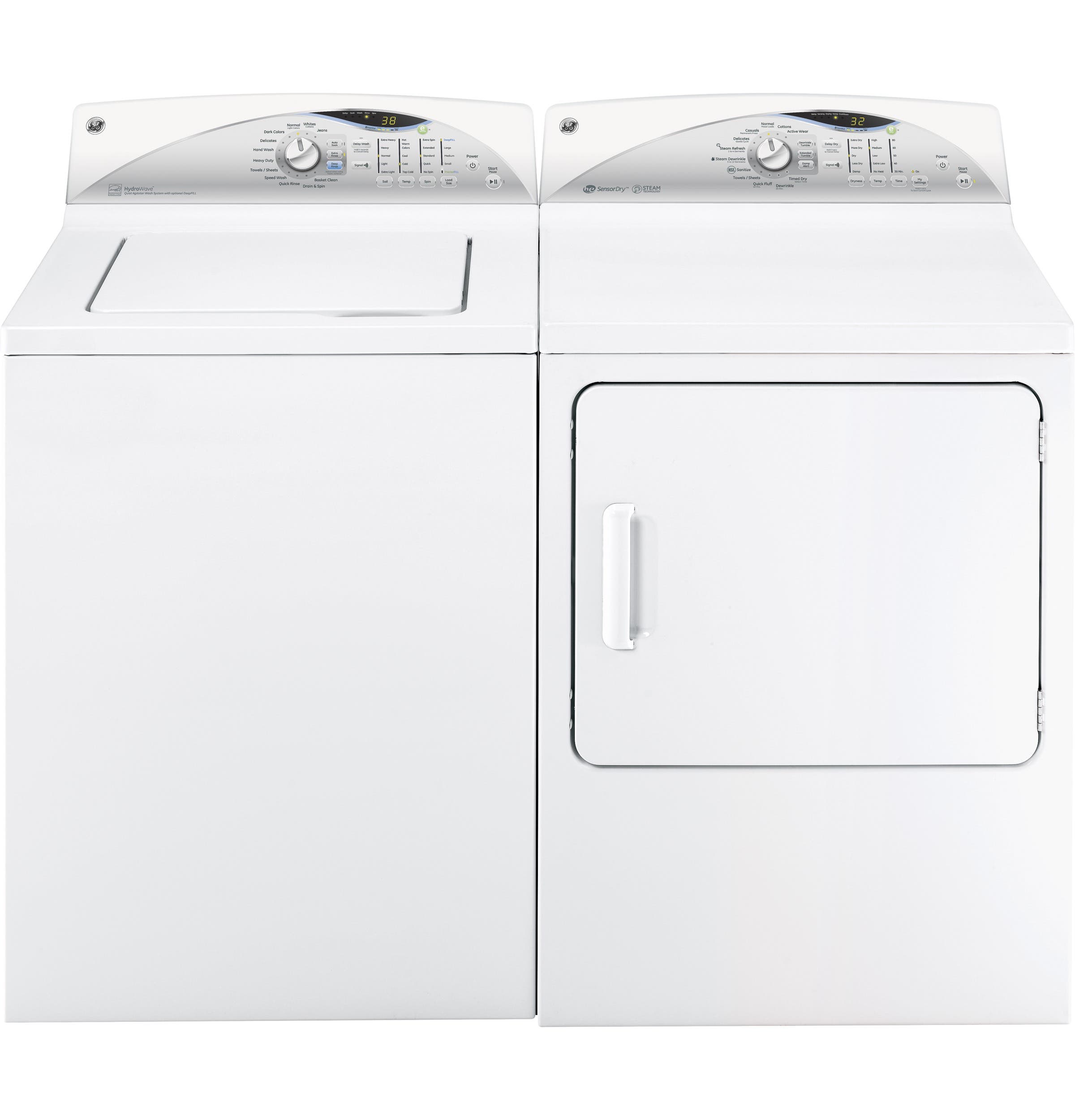 GE GTWN5650FWS 27" Top-Load Washer